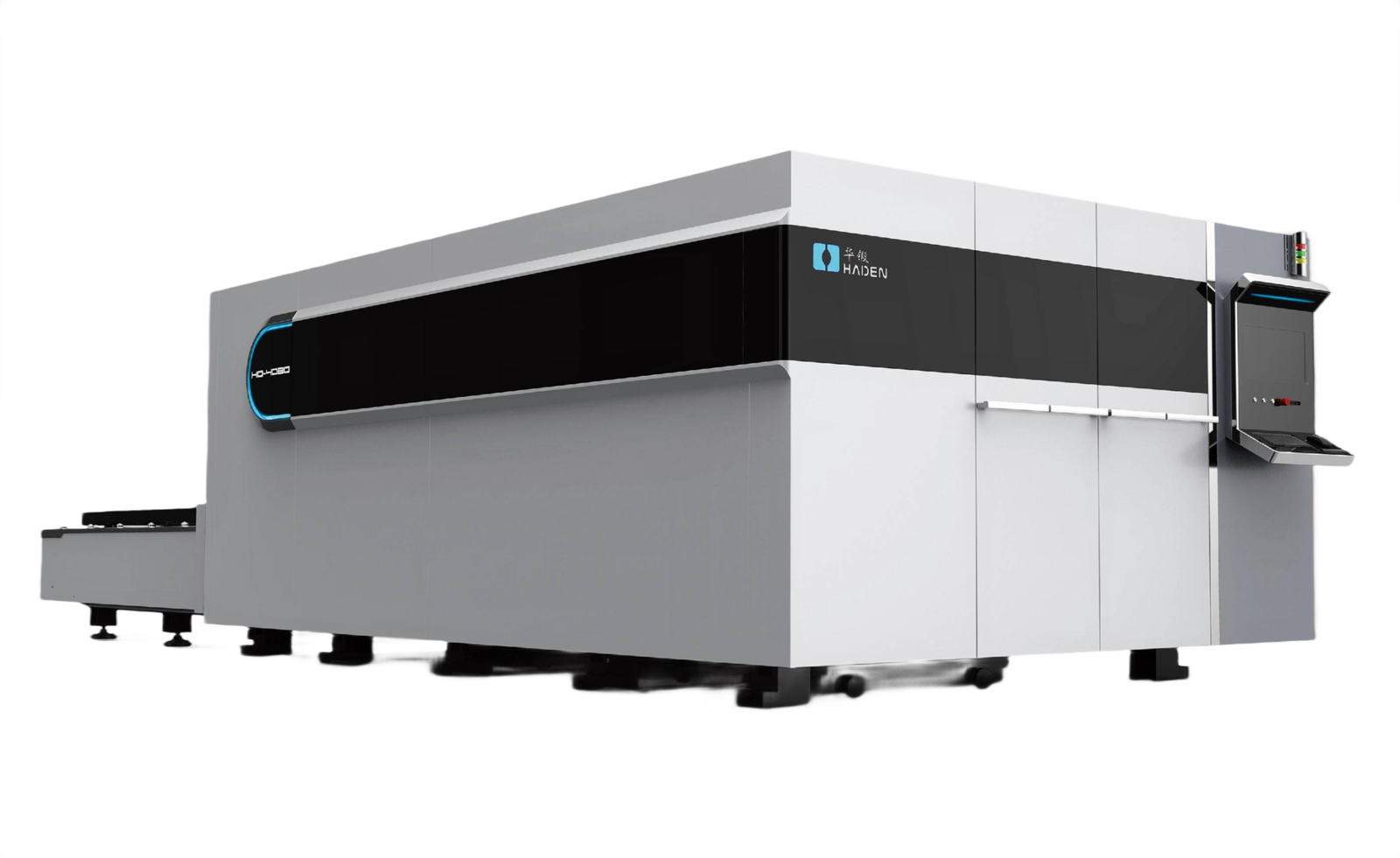 HD-T3 series fully enclosed exchange-table laser cutting machine for high-speed and safe metal cutting