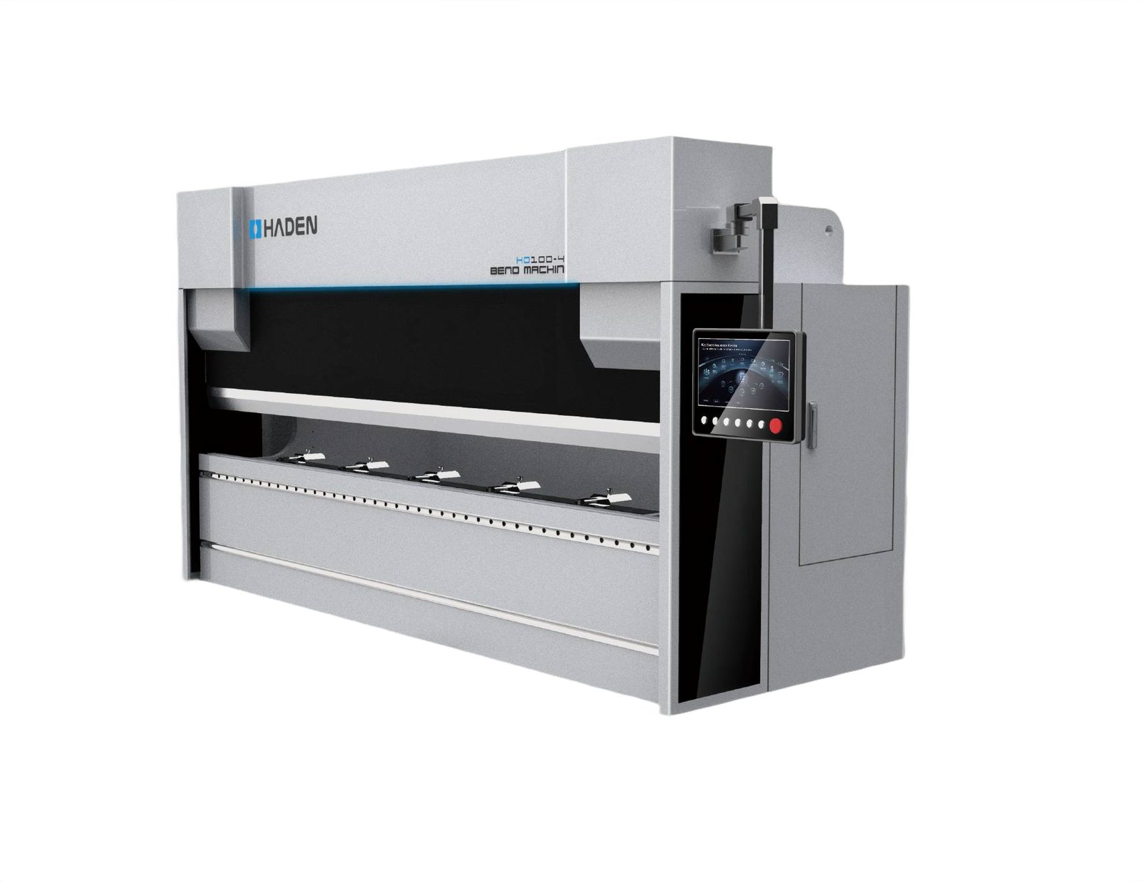 Haden press brake series for sheet metal bending in fabrication workshops and production lines