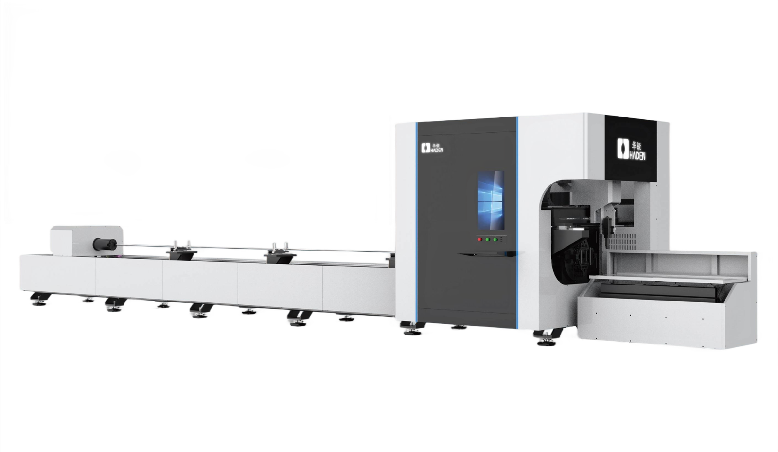 HD-R Series laser tube cutting machine for round, square and profile tube processing