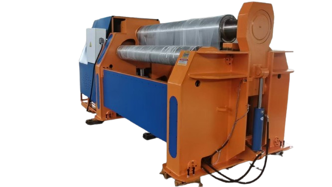W12H series hydraulic four-roll plate rolling machine for precise and efficient metal plate rolling